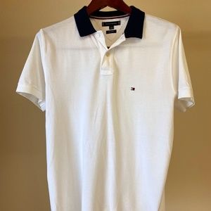 Men's Tommy Hilfiger White Polo Shirt